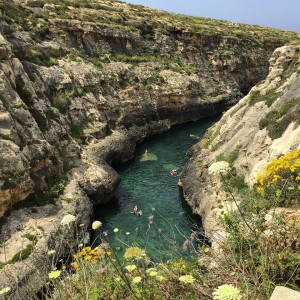 Swimming in Gozo - Photos of Gozo swimming