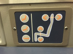 American Airlines A330 Seat Buttons