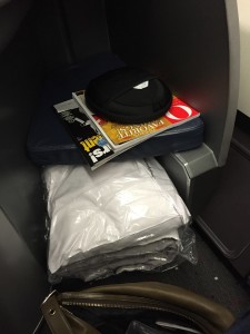 American Airlines business class A330 Philadelphia to Manchester UK