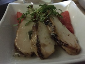 AA Philadelphia to Manchester UK A330 Thai Chicken Appetizer