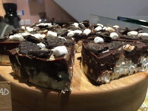 London Cupcake and Chocolate tour Oreo cookie brownie