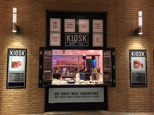 Kiosk Kings Cross Sandwich Takeaway Great Northern Hotel London