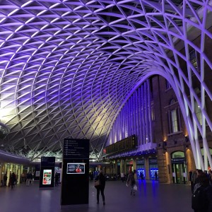 King's Cross Night view