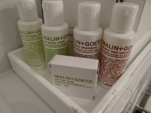 Malin & Goetz toiletries Great Northern Hotel London