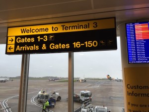 Connecting at Manchester Airport