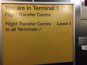 Connecting in Manchester Terminal 1 Transfer Centre