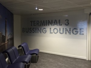 Connecting at Manchester Terminal 3 bussing lounge