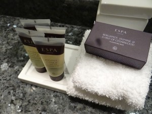 Sofitel Heathrow Hotel T5 Toiletries ESPA