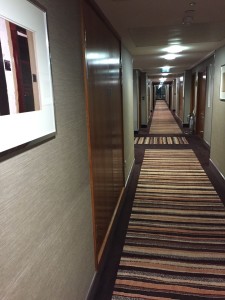 Sofitel Heathrow Hotel hallway