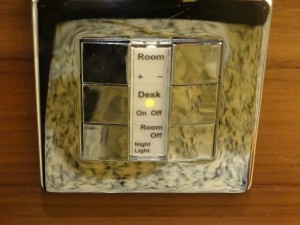 Sofitel Heathrow Hotel Room Buttons