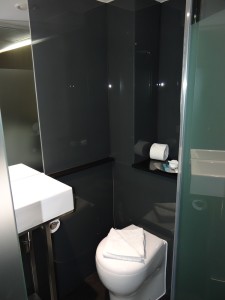 Z hotel Soho compact bathroom