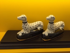 Dalmation decor in the renovated king room Sheraton Park Lane Hotel London