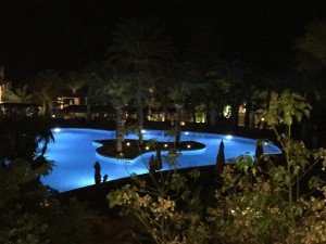 Kempinski Gozo Pool at night