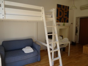 Milan Studio in Navigli bunk bed