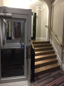 Sheraton Park Lane Hotel London lobby stairs lift