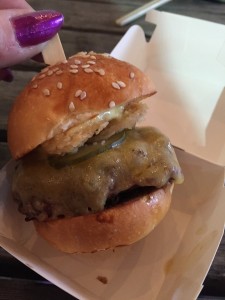Taste of London Pont St Truffle Burger slider