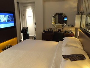 Renovated room Sheraton Park Lane Hotel London King Room