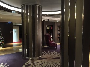 Sheraton Park Lane Hotel London renovated lobby