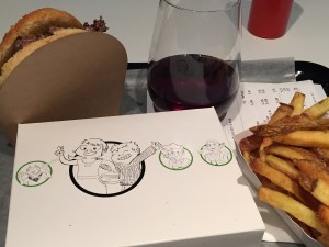 Hamler's Burgery Paris burger and fries