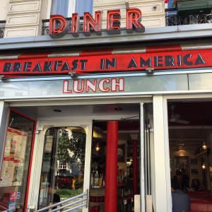 One of the American Diners in Paris - Breakfast in America in the 5th arr