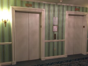 Old decor at the Hyatt Bellevue Philadelphia