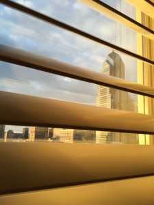 Philly Hyatt Bellevue view