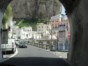 Amalfi Coast Amalfi Drive tunnel