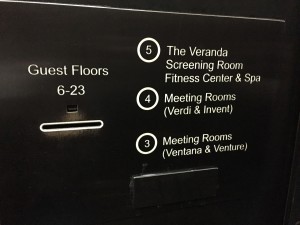 The Eventi Hotel NYC elevator