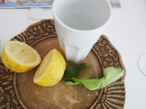 Italian Lemon water