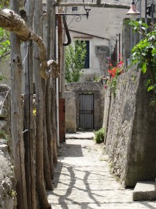 Amalfi Coast village homes