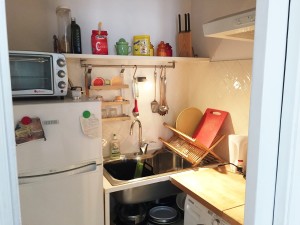 Kitchen at B&B Antica Dimora in Piano di Sorrento