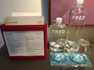 Fred Water at the Eventi Hotel NYC
