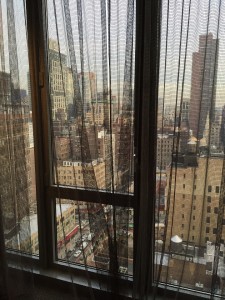 View of NYC from Eventi Hotel