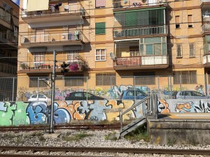 View train from Naples to Herculaneum