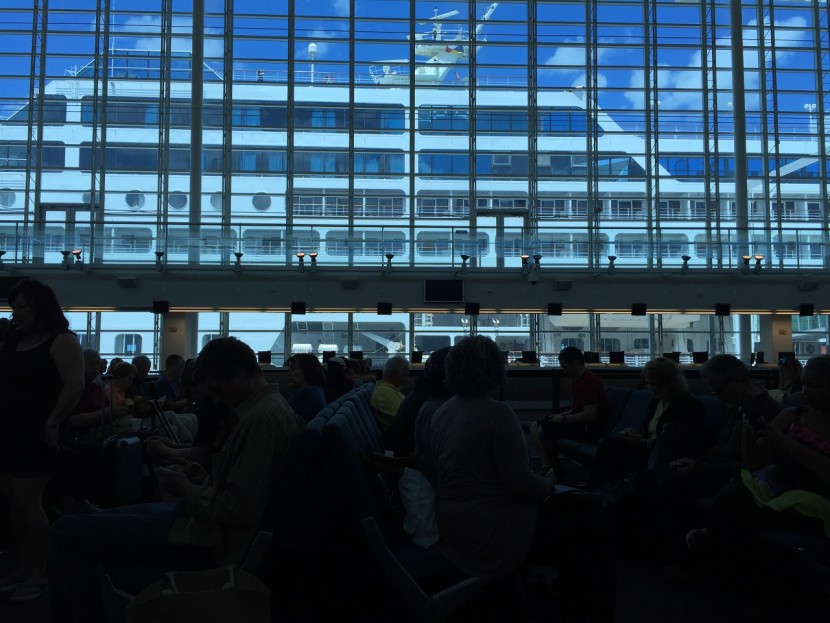 Fathom Cruise Ship Adonia Terminal view