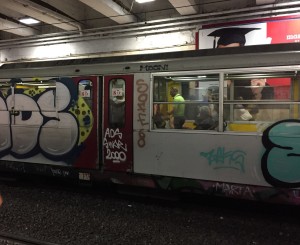 Graffiti Naples Trains from Naples