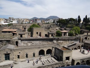 Herculaneum Ruins at Ercolano solo train in italy