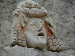Herculaneum water fountain statue