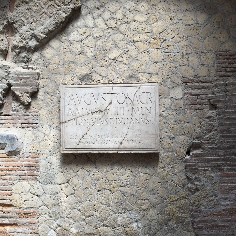 Herculaneum building materials