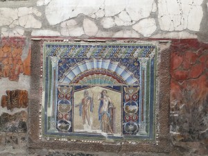 Herculaneum fresco art