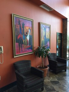 Holiday Inn Miami West lobby art