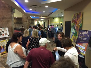 Check in line