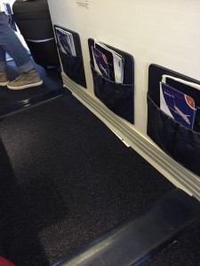 World Traveller Plus Bulkhead row British Airways