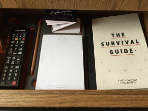 Hoxton Holborn Hotel Survival Guidebook
