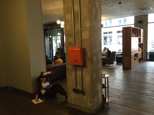 Hoxton Holborn working lobby