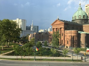 The Logan Hotel Philadelphia view of the Cathedral