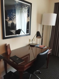 The Logan Hotel work desk outlets
