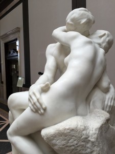 Henri Grebers copy "The Kiss" by Rodin