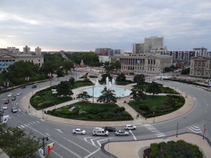 The Logan Hotel boutique Philadelphia view of Logan's Circle