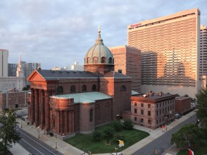 Sunset View Cathedral of Philadelphia